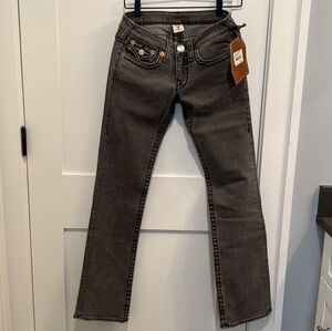 True Religion Billie Big T Stitch Jeans New With Tag